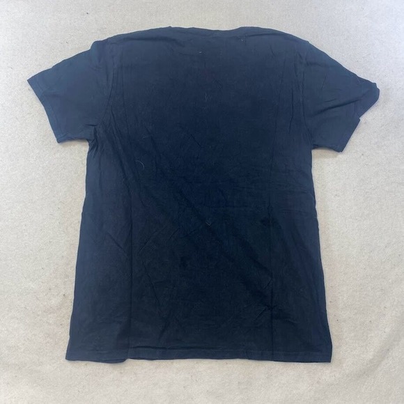 AC/DC Back in Black Band Tee Thrifted Vintage Style Size S - Picture 6 of 8